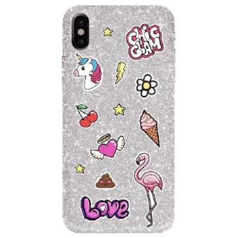 Capa Benjamins Puffy Stickers para iPhone X/Xs  Chic - 1