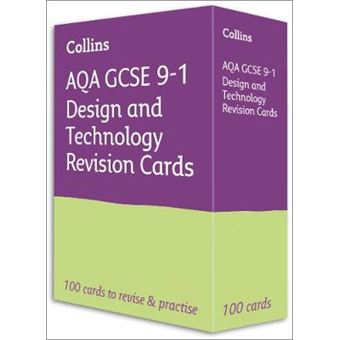 Aqa Gcse 91 Design Technology Revision Cards Ideal For Home Learning, 2021 Assessments And 2022 Exams Collins Gcse Grade 91 Revision - 1