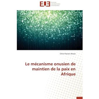 Le Mecanisme Onusien de Maintien de La Paix En Afrique - Paperback / softback - 2014 - 1