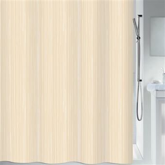 Cortina de Banho Spirella 7610583144171 | Bege, Branco - 1