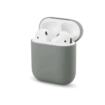 Capa Silicone WISETONY choque macio WISETONY para Apple AirPods Cinzento - 1