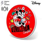 Carregador Dock para Smartphones Disney | Qi | Universal | Minnie e Mickey | Carga Rápida