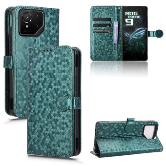 Capa FOXDOCK para Asus ROG Phone 9/9 Pro | Fecho Magnético | TPU Macio | Compartimentos para Cartões | Verde - 1
