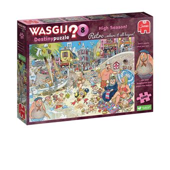 Puzzle Jumbo Wasgij No License Retro Destiny 8 - Época Alta! (1000 Peças) | 1000 Peças - 1