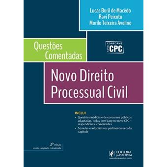 Questões Comentadas. Novo Direito Processual Civil - 1