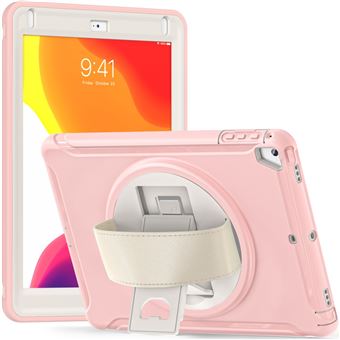 Capa e Tpu magunivers com Suporte Giratório Flores de Cerejeira Rosa para Ipad 9.7-'' (2017)/(2018)/Pro 9.7-'' (2016)/Air (2013)/Air 2 - 1