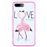 Capa Hapdey para iPhone 7 Plus - 8 Plus Design Flamingos Love Lasts Longer em Silicone Flexível e TPU Cor-de-Rosa_0
