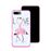 Capa Hapdey para iPhone 7 Plus - 8 Plus Design Flamingos Love Lasts Longer em Silicone Flexível e TPU Cor-de-Rosa_2
