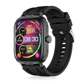Smartwatch DAM M106 com Pulseira Dupla | Preto - 1