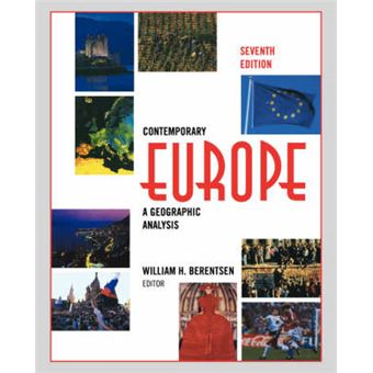 Contemporary Europe - A Geographical Analysis - Paperback - 1997 - 1