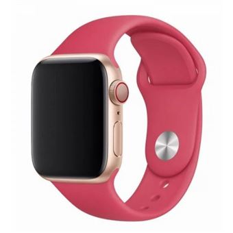 Bracelete de Silicone Devia para Apple Watch (44mm) - Vermelho - 1