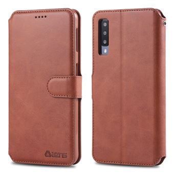 Capa PU marrom para Samsung Galaxy A50