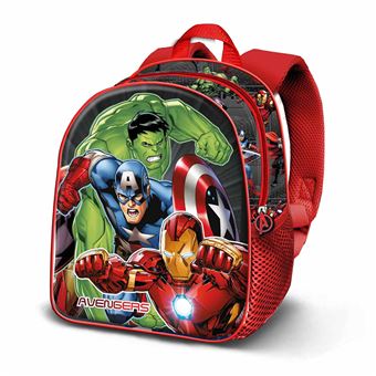 Mochila Avengers Elite Infinity 3D 2025 | 31x26x11cm - 1
