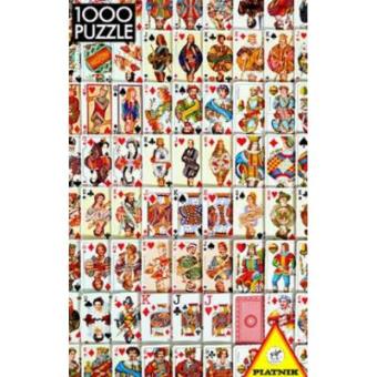 Playing Cards Jigsaw Puzzle 1000 Pieces Piatnik - 1