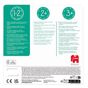 Puzzle de Encaixe Jumbo Goula No License - Quebra - Cabeça Campo | 4 Peças - 1