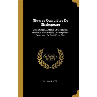 ouvres Complètes De Shakspeare Hardcover