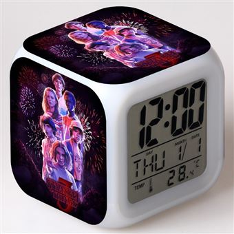 Despertador Infantil HSMY | LED | Multifuncional Colorido | STranger Things 3 19 - 1