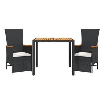 Conjunto de Mobiliário de Exterior VidaXL 3277503 - 1