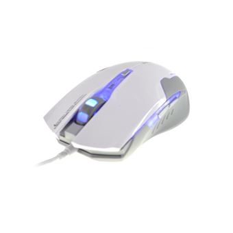 Rato Gaming com Fios E-blue Auroza G | 3000 DPI | Cinzento, Branco - 1