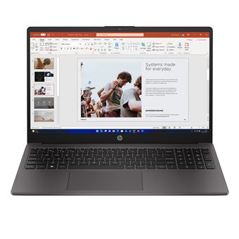 Computador Portátil HP 255 15.6 inch G10 Notebook PC | 15.6'' | AMD Ryzen 5 7530U | 8 GB | SSD 256GB - 1