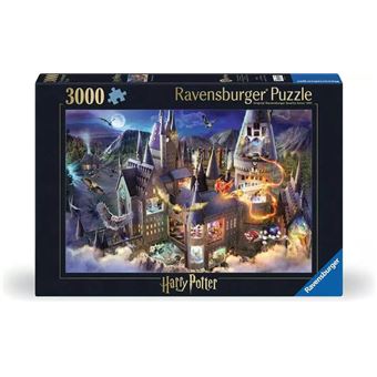 Puzzle Ravensburger Fantasia Hogwarts Interior | 3000 Peças - 1