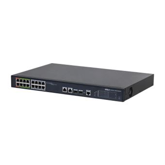 Switch de Rede Dahua Technology ePoE DH-LR2218-16ET-240-V2 | Preto - 1