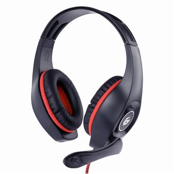 Auscultadores Gaming Gembird GHS-05-R | Vermelho - 1
