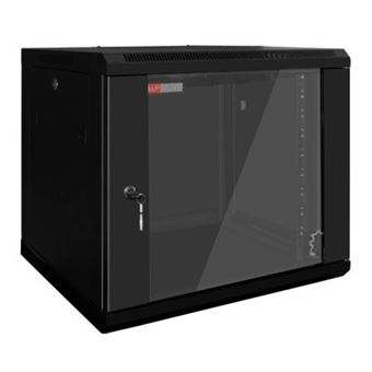 Armário rack mural WP WPN-RWB-20606- 20 U 600 x 600 x 1000 mm Preto - 1