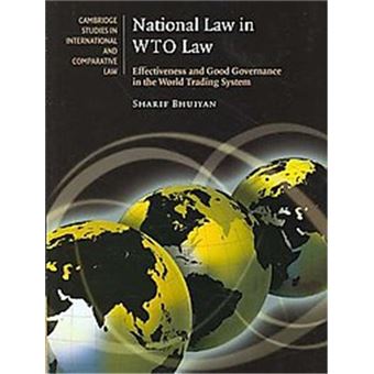 National Law In Wto Law, Cambridge Studies In International And Comparative Law New Series - 1