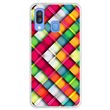 Capa Hapdey para Samsung Galaxy A40 2019 Design Abstrato Mosaicos Geométricos Modernos em Silicone Flexível e TPU