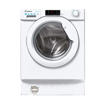 Máquina de Lavar e Secar Roupa Candy Smart CBD 485D1E/1-S | Encastrável | 8/5 Kg | 1351 RPM | E | Branco - 1