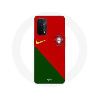 Capa Maniacase para Oppo A74 5G com a camisa da seleção de Portugal da Nike - 1