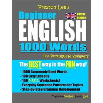 Preston Lees Beginner English 1000 Words For Portuguese Speakers British Version - 1