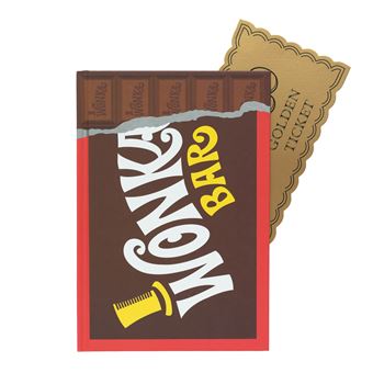 Bloco de Notas A5 Erik Editores Premium Wonka Bar- Willy Wonka - 1