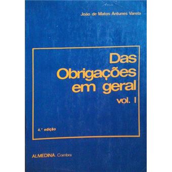 Das obrigações em geral. [2 vols.] - 1