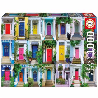 Puzzle Educa | 1000 Peças | Portas de Notting Hill - 1