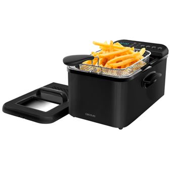 Fritadeira Cecotec Cleanfry Luxury 4000 | 4 L | 3270 W | Preto - 1