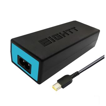 Adaptador e transformador eightt ely65 universal 65 w preto - 1