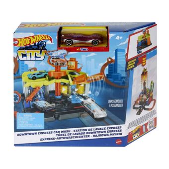 Hot Wheels City Lavagem Automática Expresso Mattel - 1