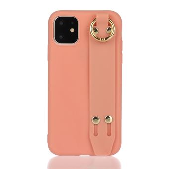 Capa Magunivers de TPU Fosco com Suporte e Alça Laranja para Apple iPhone 11 - 1