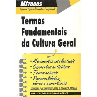 Termos Fundamentais da Cultura Geral - 1