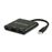 Hub de interface Conceptronic DONN01B USB 3.2 Gen 1 (3.1 Gen 1) Type-C 5000 Mbit/s Preto_0