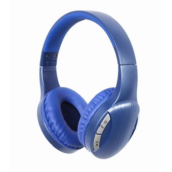 Auscultadores Bluetooth Gembird BTHS-01-B | Azul - 1