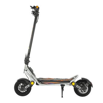 Scooter Elétrica KuKirin A1 | 48V 800W 13Ah | Autonomia 45 km | Prata - 1