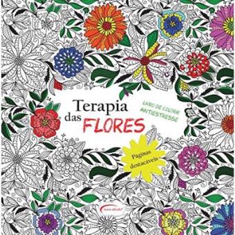 Terapia Das Flores - Livro De Colorir Antiestresse - 1