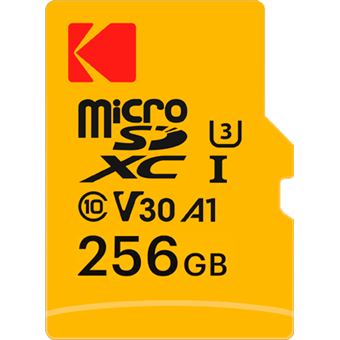 Cartão de Memória Kodak EKMSDM256GXC10HPRK | Laranja - 1