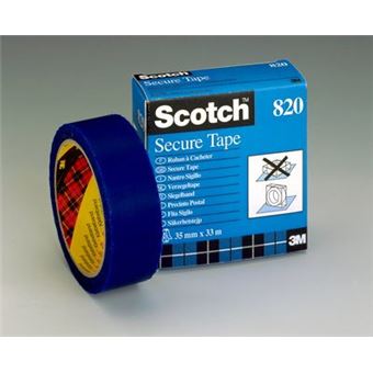 Fita Adesiva 3M Scotch Secure Tape - 820 - 1
