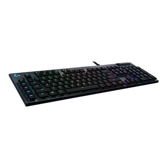 Teclado Gaming com Fios Logitech G 920-008989 | Idioma: Nórdico | Preto - 1