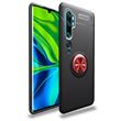 Capa Magunivers para Xiaomi Mi CC9 Pro/Mi Note 10/Note 10 Pro | TPU | anel - Preto/- Vermelho