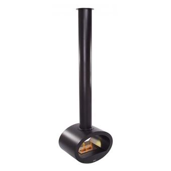 Lareira Purline SYKE | Preto - 1